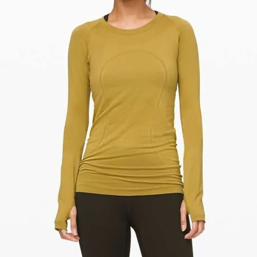 Lululemon Swiftly Tech Long Sleeve Crew Grape Leaf Mesh Silverescent LS Run